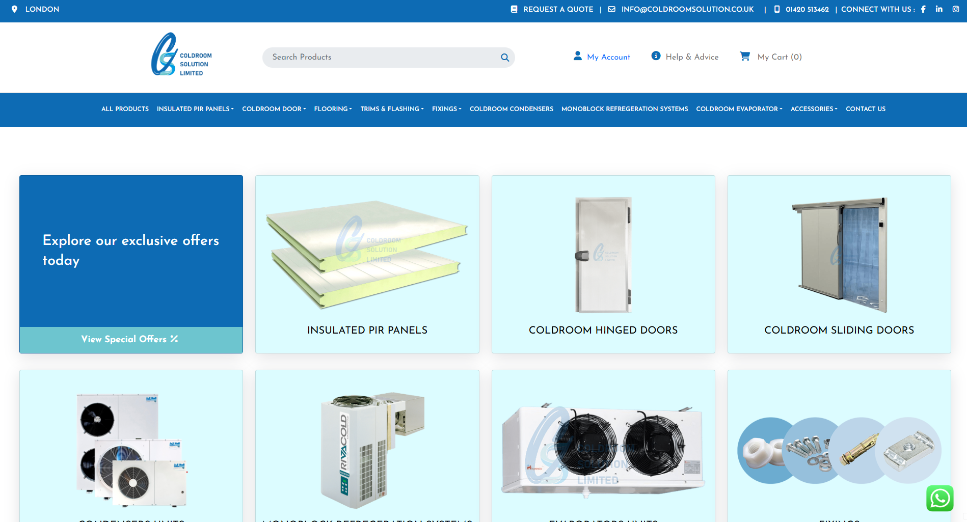 Coldroom Solution Image